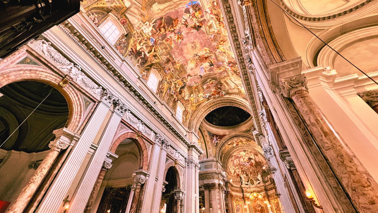 Church of St.ignatius of Loyola in Rome